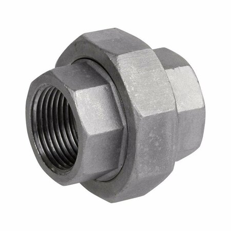SMITH COOPER 1.25 in. FPT x 1.25 in. Dia. FPT Stainless Steel Union 4868352